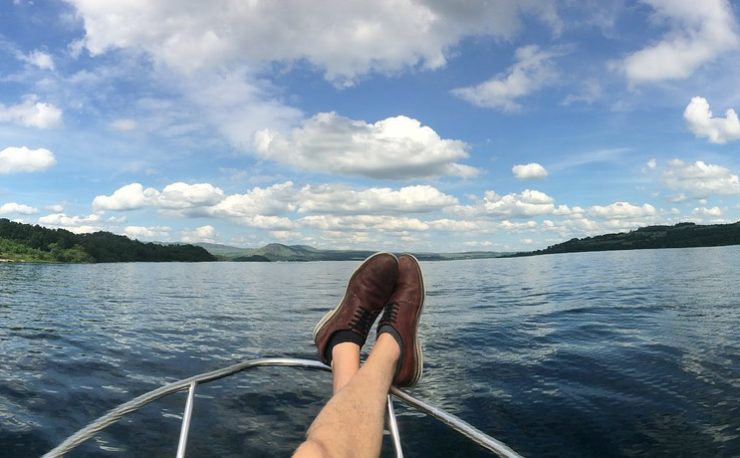 Loch Lomond view from boat